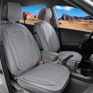 Capas de Assento LINGVIDO: Couro Napa Premium Universal para Carros, SUVs e Vans - imagem 1
