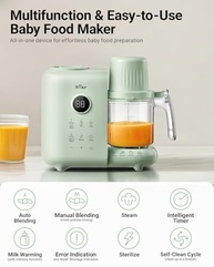 Bear OneSteamer - Vaporizador e Processador de Alimentos para Bebês com Cestas Duplas 525g - imagem 3