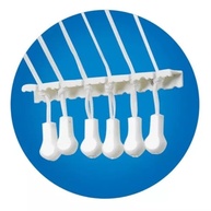Varal de Parede: Prático, 1,20m e 6 Varetas - imagem 2