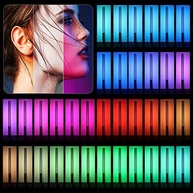 Varinha de Luz LED Portátil Luxceo 1000 Lúmens RGB - Iluminação Profissional para Fotografia e Vídeo - imagem 4