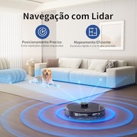 Robô Aspirador Neatsvor X600 com Mapeamento LiDAR, 3000Pa, Aspira, Varre e Esfrega | Controle por App e Voz | Bivolt - imagem 3