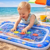 Tapete de Água Inflável para Bebês - Estimulação Sensorial Oceânica com Design à Prova de Vazamento - imagem 2