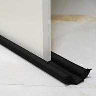 Protetor Veda Porta Bagum Impermeável 1m Preto - Adeus Infiltração e Poeira! - imagem 1