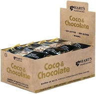 Barra de Nuts Coco & Chocolate (20 un), Hart's Natural, Vegana, Sem Glúten, 100% Natural - imagem 1