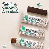 VeganPro Bar Amendoim: Proteína Vegana Orgânica 10 Un - imagem 2