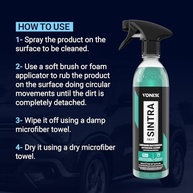 Vonixx Sintra Fast: Multilimpador Universal 500ml - Limpeza Profunda e Higienização Veicular - imagem 4