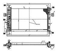 Radiador Brasado Magneti Marelli RMM8596001: Refrigeração Confiável para Seu Veículo - imagem 2