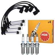 Kit Completo: Cabos de Ignição Magneti Marelli + Velas NGK para Celta, Classic e Prisma (Flex) - imagem 3