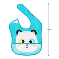 Babador Com Bolso Bubazoo Panda Impermeável com Fecho Velcro - imagem 4