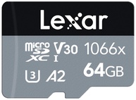 Lexar 1066x Micro SD 64GB: Velocidade e Desempenho Profissional para Suas Aventuras - imagem 1