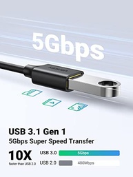 UGREEN Adaptador USB-C para USB 3.1: Conecte Tudo com Velocidade e Praticidade - imagem 4