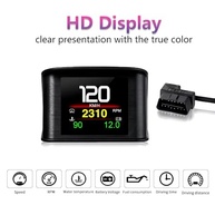 HUD P10 Car Pro OBD2: Velocidade, RPM e Mais em Display Inteligente Multicolorido - imagem 5