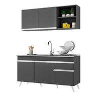 Armário de Cozinha Compacto Veneza Multimóveis - Design Moderno e Funcionalidade - imagem 2