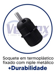 Ventilador de Teto Yris com Motor Grande 150W/180W Ventex Preto 127V - Potência e Estilo para seu Ambiente - imagem 5