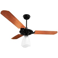 Ventilador de Teto Yris Ventex Preto/Mogno 127V - Moderno, com Luz e Controle Touch - imagem 2