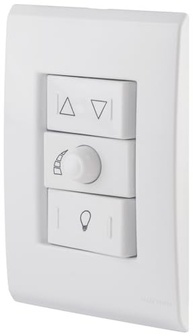 Tramontina Conjunto 4x2 Variador de Ventilador Bivolt Liz Branco - Controle Total de Velocidade - imagem 4