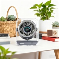 Ventilador de Mesa Recarregável com 100 Níveis de Velocidade - Silencioso, Portátil e com Bateria de Longa Duração - imagem 3