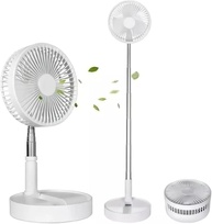 Ventilador Silencioso Portátil Dobrável com Bateria 7200mAh Recarregável - Ideal para Casa, Viagem e Escritório - imagem 1