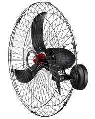 Ventilador Oscilante de Parede 70 cm Preto Bivolt - Potente e Silencioso - imagem 1
