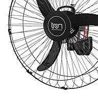 Ventilador de Parede 60cm 140W Preto - Tron Ventiladores - imagem 2