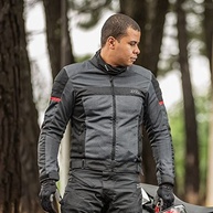 Jaqueta X11 Super Air Cinza: Máxima Ventilação e Proteção para o Verão na Moto - imagem 3