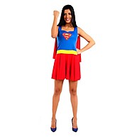 Fantasia Super Mulher Adulto: Arrase no Verão! - imagem 2