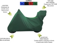 Capa Premium para Baú Top Case BMW R 1300 GS - Proteção Total (Verde) - imagem 5