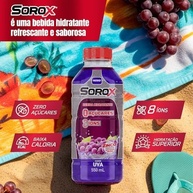 Sorox Frutas Vermelhas Bebida Hidratante Zero Açúcar com 8 Íons e Zinco para Imunidade, Baixa Caloria, Eletrolitos para Hidratação e Energia, Refrescante e Nutritiva 550ml - imagem 2