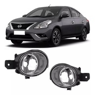 Par Farol de Milha Auxiliar Nissan Versa 2011-2020 Lente de Vidro H11 - imagem 2