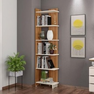 Estante Livreiro Multiuso Moderna - 5 Prateleiras para Casa e Escritório | Design Versátil Off White - imagem 3