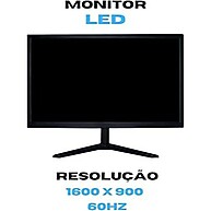 Monitor 21" BRX: Imagem Nítida e Conexão Versátil - imagem 2