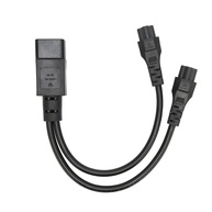 Cabo Divisor IEC320 C14 Macho para C5 Fêmea: Conexão Segura e Versátil para Seus Dispositivos - imagem 1