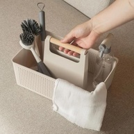 Organizador Multiuso 8L Bege - Flow | Design Moderno e Versátil para Casa e Escritório - imagem 3