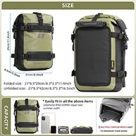 Bolsa Lateral Moto Rhinowalk 6L: Aventura Impermeável e Versátil para Sua Viagem - imagem 3