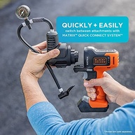 Inflador BLACK+DECKER BDCMTHPI: Potência e Versatilidade para Seus Pneus e Bolas - imagem 4