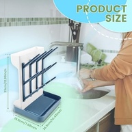 Suporte Vertical para Secar Mamadeiras com Bandeja Coletora Removível - Organize e Economize Espaço com Estilo - imagem 3