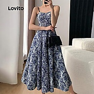 Vestido Boho Tribal com Zíper Lovito L131ED146 - imagem 1