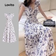 Vestido Floral Boho Lovito: Estilo e Conforto! - imagem 1