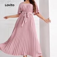 Vestido Plus Size Lovito: Elegância e Conforto! - imagem 1