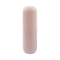 Porta Escovas de Dentes Rosa Texturizado - Estojo Organizador para Viagem, Escola e Banheiro - imagem 2