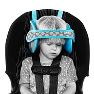 NapUp: Apoio de Cabeça Azul Confortável e Seguro para Viagens - imagem 2
