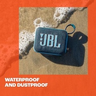 JBL Go 4: Caixa de Som Bluetooth Portátil Auracast, À Prova D'água e Poeira - Azul Vibrante - imagem 5