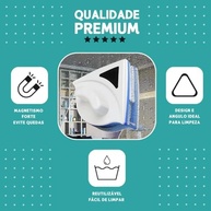 Limpador de Vidro Magnético para Vidros Duplos - Limpeza Simultânea com Segurança e Praticidade - imagem 5