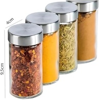 Porta Condimentos Giratório com 16 Potes de Vidro - Suporte 360° para Temperos e Especiarias - imagem 5