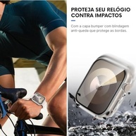 Capa Simpway com Película de Vidro para Apple Watch Series 9/8/7 (41/45mm) - Proteção Total e Estilo - imagem 3