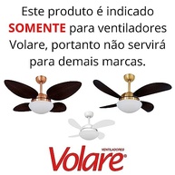 Difusor de Vidro para Ventilador de Teto Volare 28cm - Design Elegante e Funcional - imagem 5