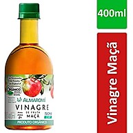 Vinagre Maçã Orgânico Almaromi: Puro Sabor e Saúde 400ml - imagem 1
