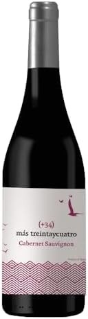 Vinho Tinto Espanhol Más 34 Cabernet Sauvignon 750ml - imagem 2