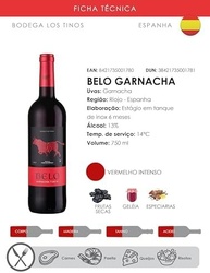 Vinho Tinto Espanhol Belo Garnacha 750ml - imagem 4