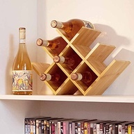 Mor Rack para Vinho em Bamboo – Organize sua Adega com Estilo e Sustentabilidade - imagem 3